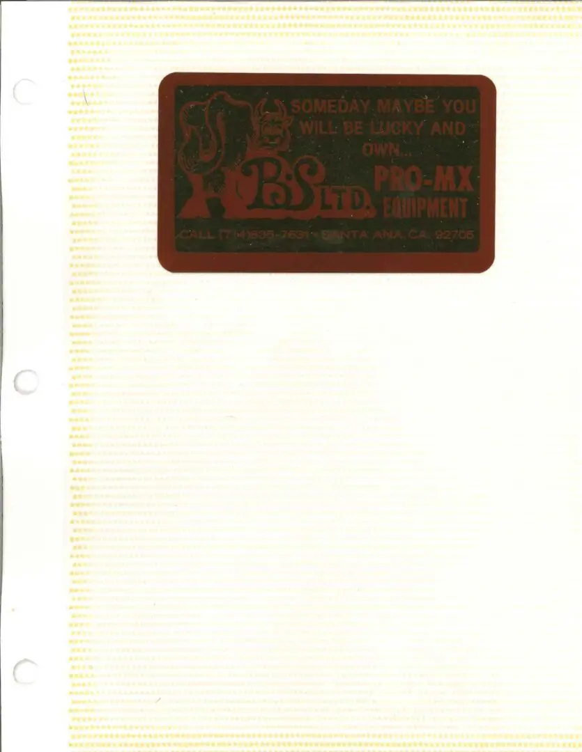 A white sheet of paper with a red sticker on it.