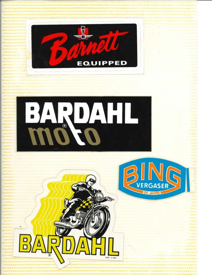 Bardahl moto bardahl moto stickers.