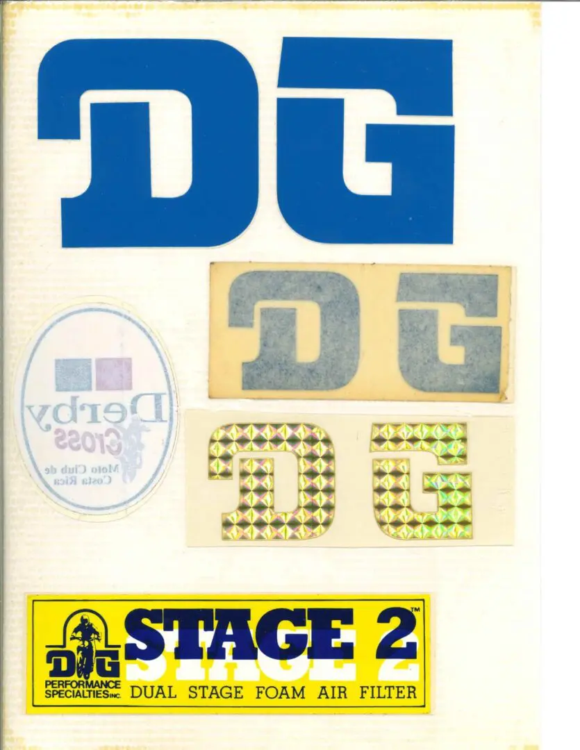 Dg stage 2 stickers.