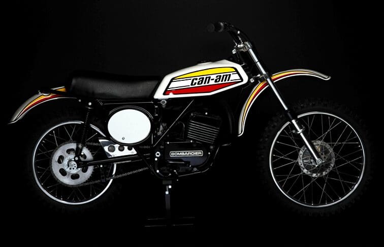 Side view of 1974 Can-am 125 MX 1