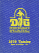 Vintage 1971 dg performance specials catalog.