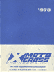 A vintage blue and white manual for the x - cross.