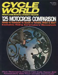 The Jones MX Collection featured in the cover of Cycle World magazine.
