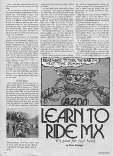 Discover the art of riding with a mix of vintage interviews and articles.