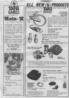 A vintage advertisement featuring a black and white bicycle.