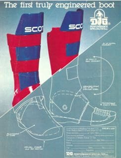 Scotland's first fully engineered boot, featuring vintage interviews and articles.