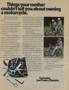 Vintage interviews revealing untold secrets about motorcycles.