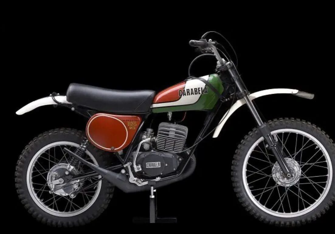 Right side view of 1976 Carabela Marquesa 125 MX